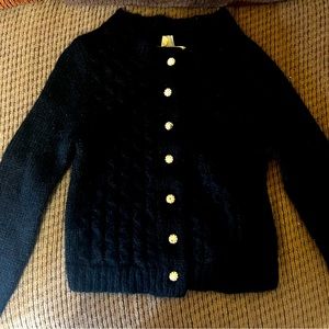 Small black cardigan